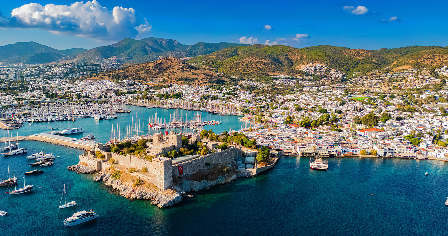 Bodrum from the air